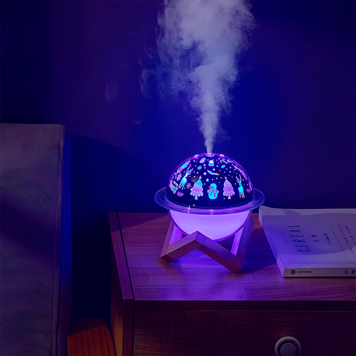 Humidificador LED Navidad Deco  KF-8805