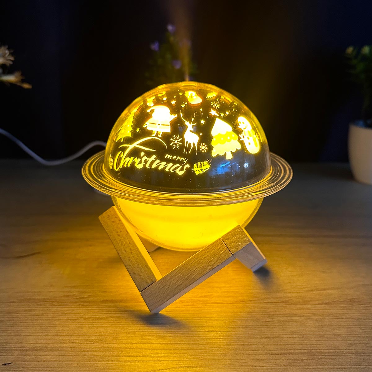 Humidificador LED Navidad Deco  KF-8805